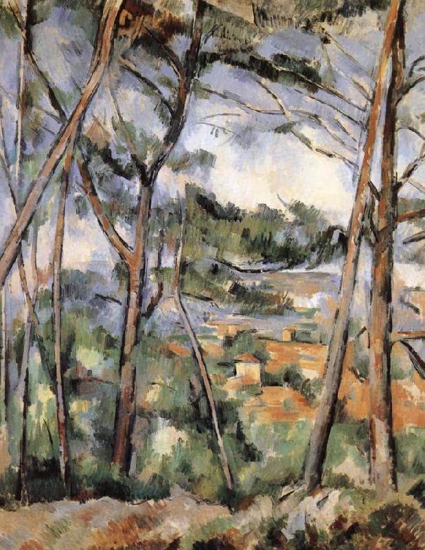 Paul Cezanne solitary river plain Germany oil painting art